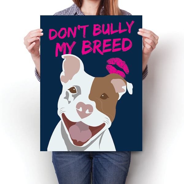Bully Breed Pop Pet, Pitbull Art, Bully Breed Art, Pibble, Pitbull